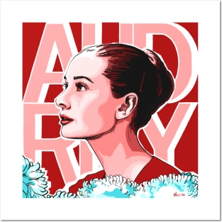 Audrey Posters and Art